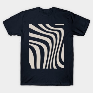 Psychedelic Pattern, Retro Waves Pattern Design T-Shirt